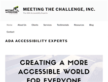 Tablet Screenshot of mtc-inc.com